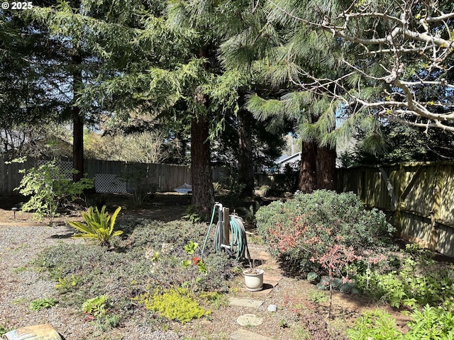 6759 Jasmine Ct, Brookings, OR 97415 - view of yard featuring a fenced backyard