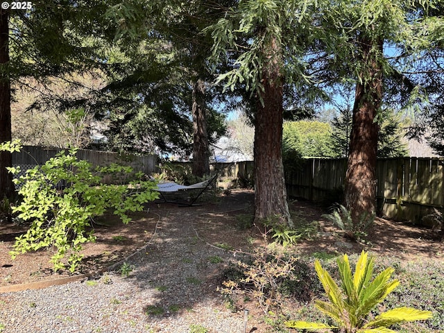 6759 Jasmine Ct, Brookings, OR 97415 - view of yard featuring a fenced backyard