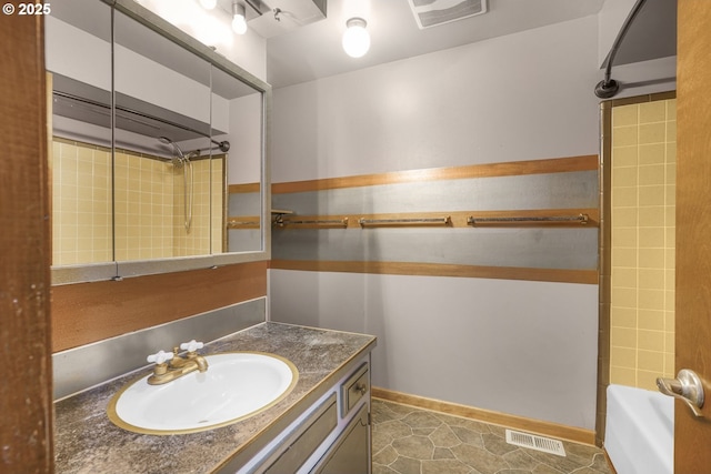 14428 NE Failing St, Portland, OR 97230 - bathroom with vanity and shower / washtub combination