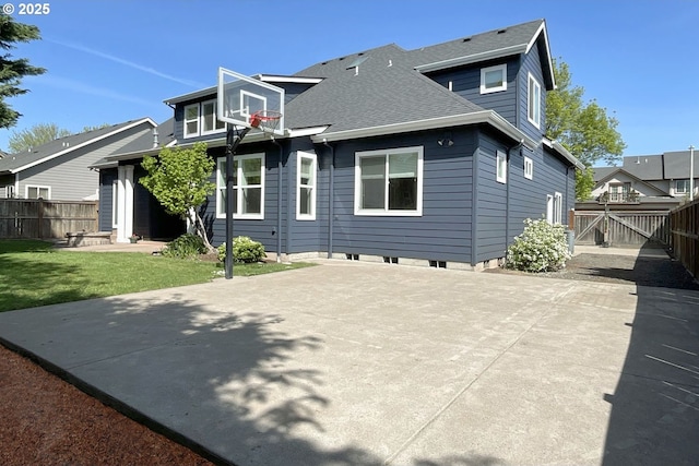419 Salty Way, Eugene, OR 97404 - rear view of property featuring a patio area and roof with shingles