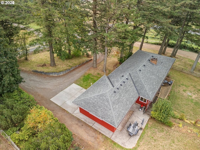 aerial view