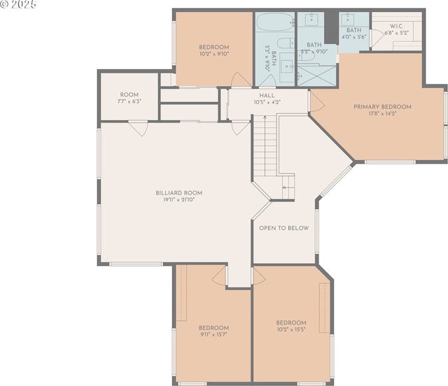 1412 SW Chastain Ave, Gresham, OR 97080 - view of home floor plan