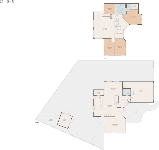 1412 SW Chastain Ave, Gresham, OR 97080 - view of floor plan / room layout