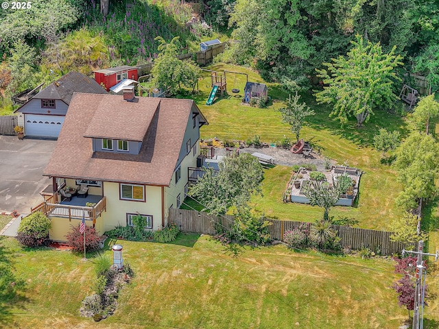 91196 Youngs River Rd, Astoria, OR 97103 - aerial view of property and surrounding area