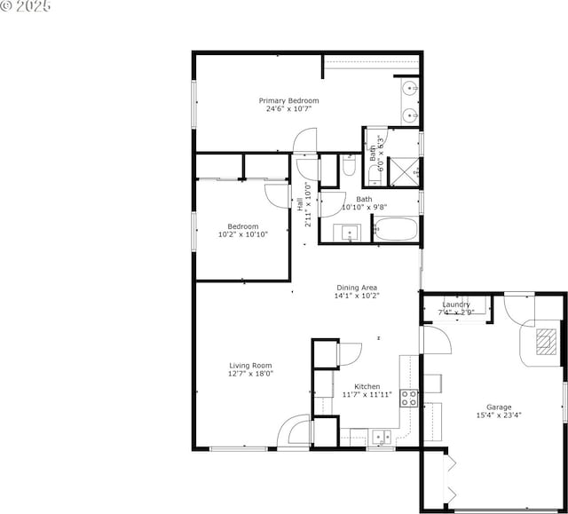 222 NE Darcie Way, Myrtle Creek, OR 97457 - property floor plan