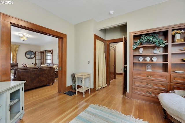 636 S Nehalem St, Clatskanie, OR 97016 - sitting room featuring light wood-style flooring and baseboards