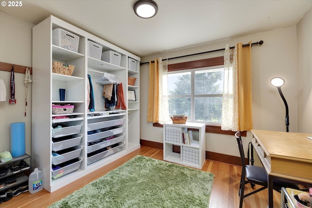 636 S Nehalem St, Clatskanie, OR 97016 - office with wood finished floors and baseboards