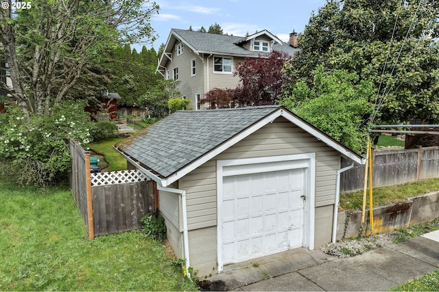 636 S Nehalem St, Clatskanie, OR 97016 - view of detached garage
