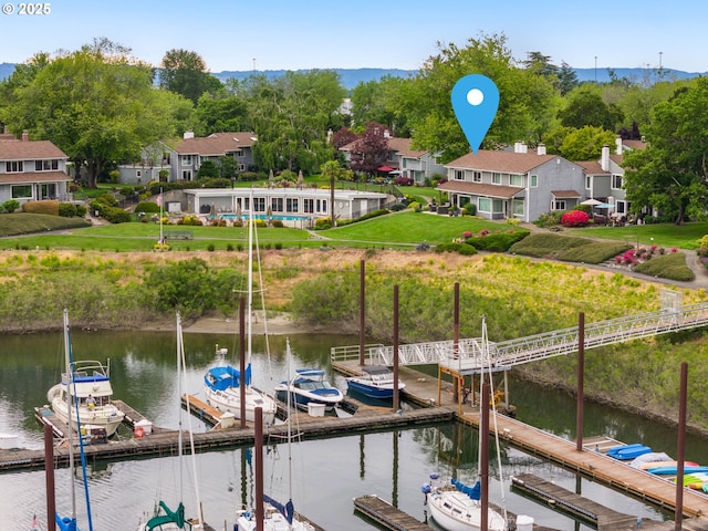 620 N Hayden Bay Dr, Portland, OR 97217 - dock with a water view