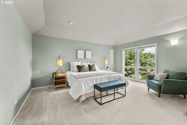 16605 SW Sumac St, Beaverton, OR 97007 - bedroom with light colored carpet, baseboards, and a textured ceiling