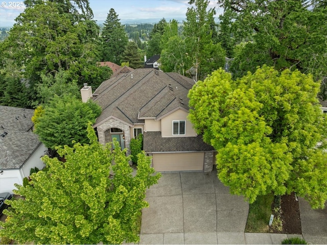 16605 SW Sumac St, Beaverton, OR 97007 - view from above of property