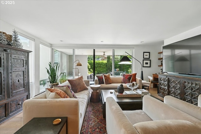 7338 N Chase Ave, Portland, OR 97217 - living area featuring plenty of natural light