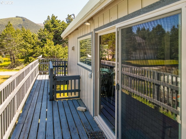 26750 David Ave, Rockaway Beach, OR 97136 - deck with a mountain view