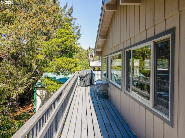 26750 David Ave, Rockaway Beach, OR 97136 - view of wooden terrace