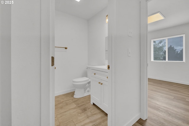 4070 Barger Dr, Eugene, OR 97402 - bathroom featuring vanity and wood finished floors