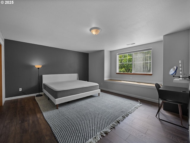 10727 NE Beech St, Portland, OR 97220 - bedroom with hardwood / wood-style flooring and baseboards