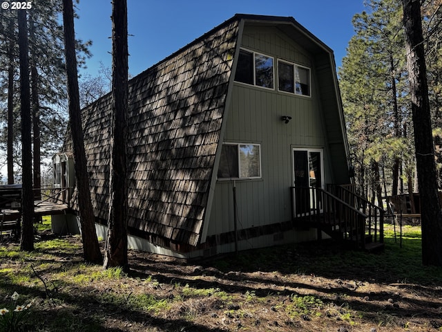 87 Adams Loop Rd, Goldendale, WA 98620 - exterior space with a gambrel roof