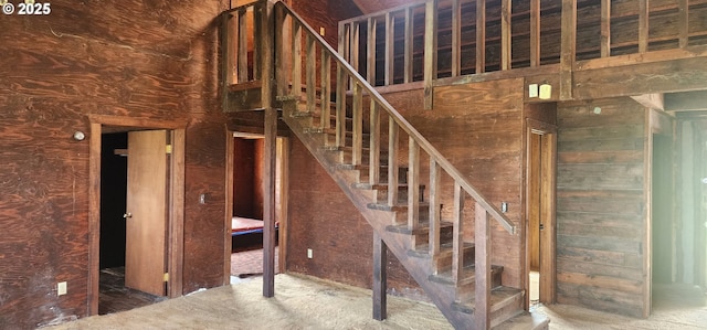 view of staircase