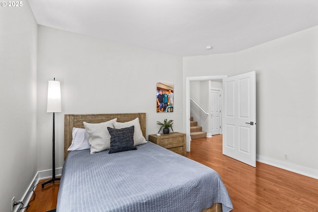 465 Covey Ln, Eugene, OR 97401 - bedroom featuring wood finished floors and baseboards