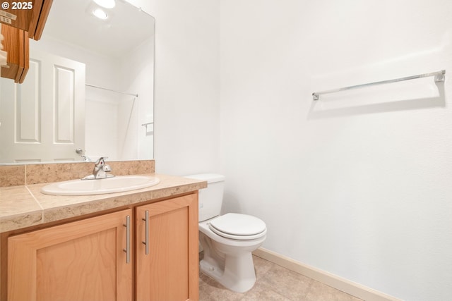 11830 NW Holly Springs Ln Unit 406, Portland, OR 97229 - bathroom featuring vanity, tile patterned floors, and a shower