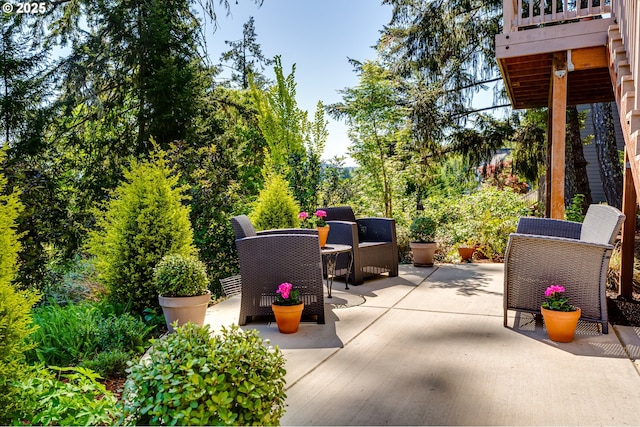view of patio