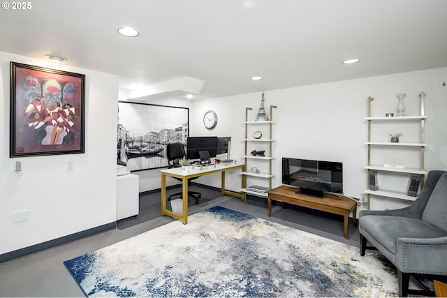 2535 N Baldwin St, Portland, OR 97217 - office space with concrete floors and recessed lighting