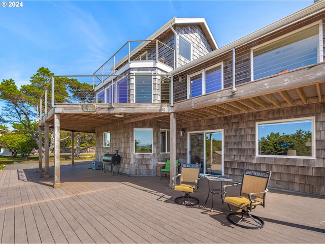89610 Sea Breeze Dr, Warrenton, OR 97146 - deck featuring area for grilling