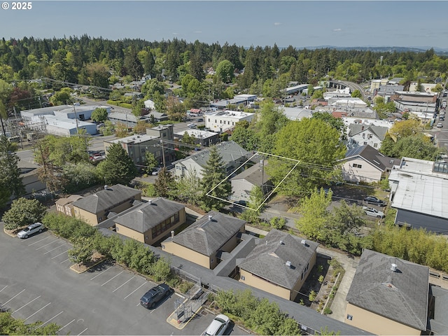 7831 SW 34th Ave, Portland, OR 97219 - birds eye view of property with a residential view and a view of trees