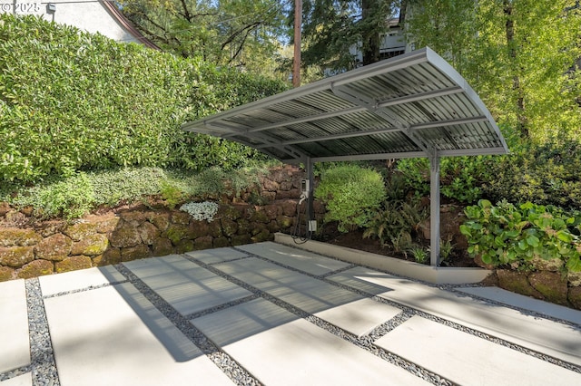 view of patio