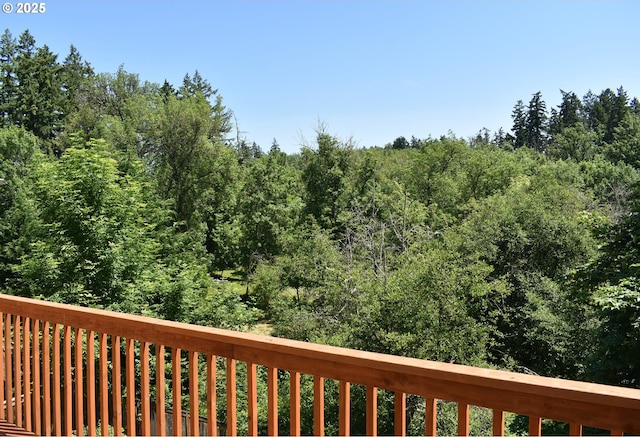 1216 SE 47th St, Hillsboro, OR 97123 - deck with a wooded view