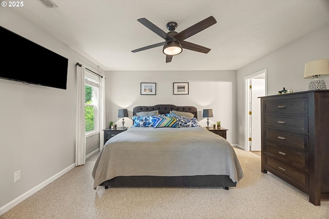 8967 SW Leslie St, Portland, OR 97223 - bedroom with baseboards and ceiling fan