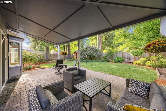 8967 SW Leslie St, Portland, OR 97223 - view of patio / terrace