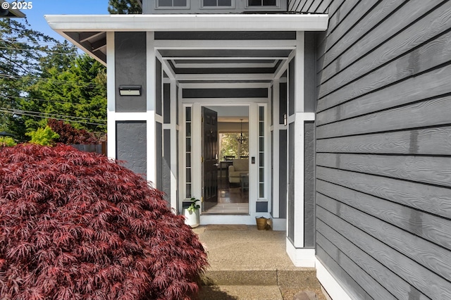 view of property entrance