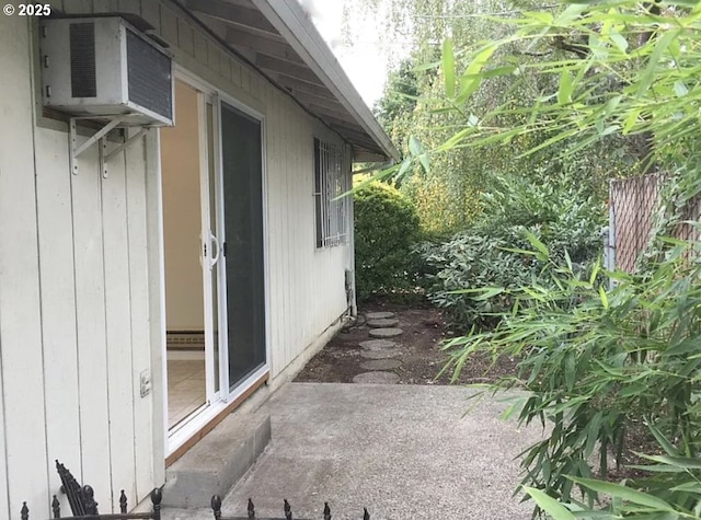 8416 SE Insley St, Portland, OR 97266 - view of property exterior with a patio area