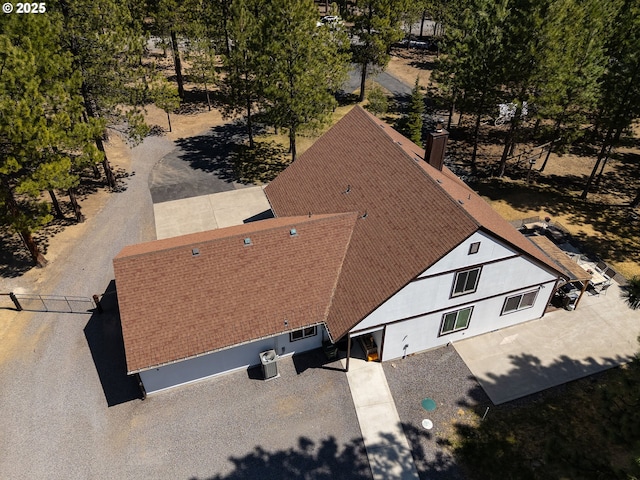 drone / aerial view