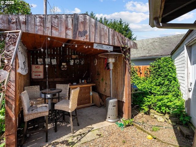 view of patio / terrace
