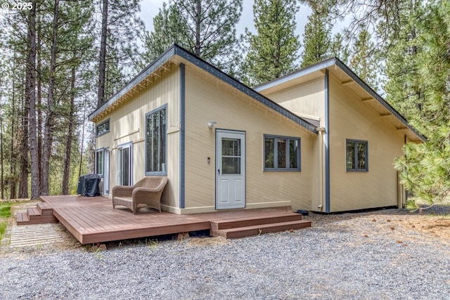 16811 Covina Rd, Bend, OR 97707 - back of house featuring a deck