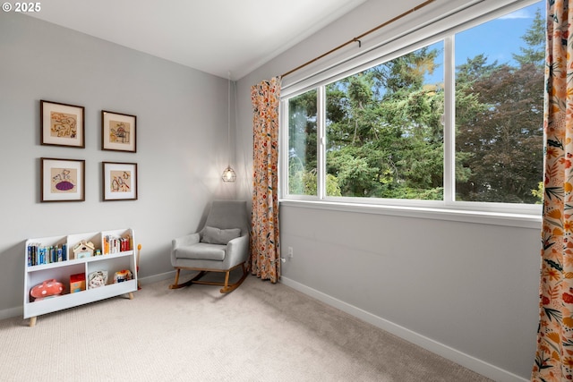 1011 NE 73rd Ave, Portland, OR 97213 - sitting room with carpet and baseboards