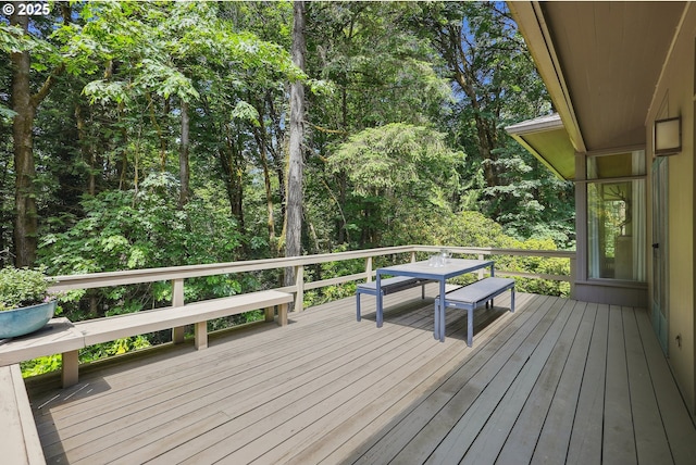 6151 SW Mill St, Portland, OR 97221 - view of deck