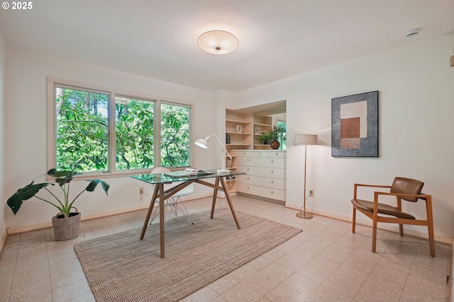 6151 SW Mill St, Portland, OR 97221 - office featuring baseboards