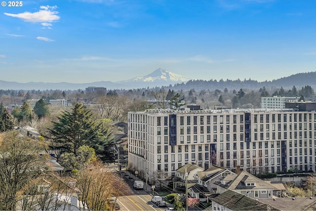 city view featuring a mountain view