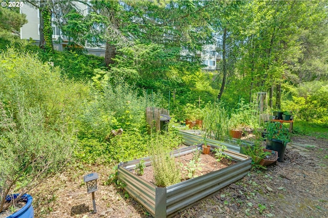 7508 SW Barnes Rd Unit A, Portland, OR 97225 - view of yard with a garden