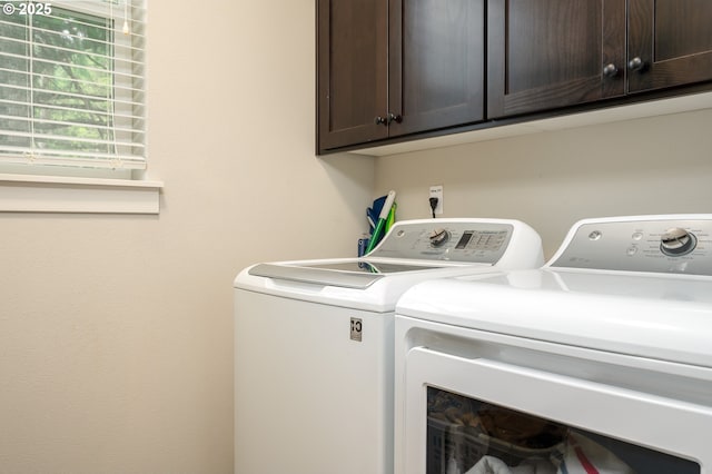 2314 SW 43rd St, Gresham, OR 97080 - laundry area with washer and dryer and cabinet space