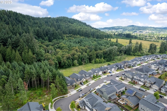 2314 SW 43rd St, Gresham, OR 97080 - aerial view of residential area with a forest and a mountainous background