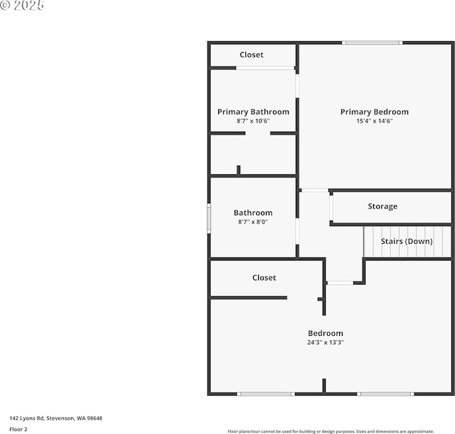 142 Lyons Rd, Stevenson, WA 98648 - floor plan / room layout