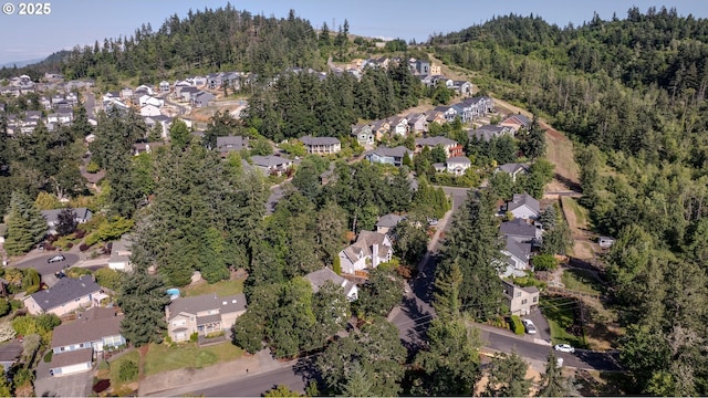 2703 Moon Mountain Dr, Eugene, OR 97403 - aerial view of property and surrounding area with nearby suburban area