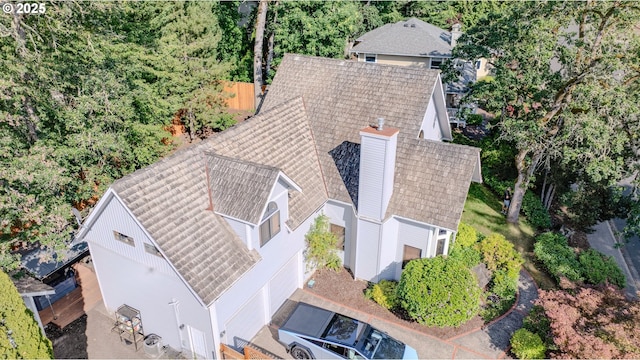 2703 Moon Mountain Dr, Eugene, OR 97403 - view from above of property