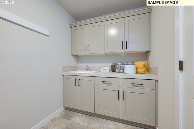 1449 NE Josephine Ct Unit 170, Estacada, OR 97023 - bar area featuring a sink and baseboards