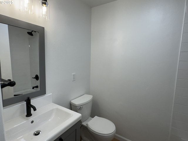 807 Glover St, Goldendale, WA 98620 - bathroom featuring toilet and vanity