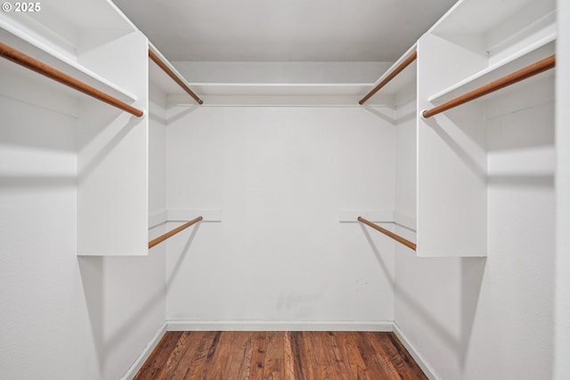 209 Mcnary Estates Dr N, Keizer, OR 97303 - walk in closet featuring dark wood-type flooring